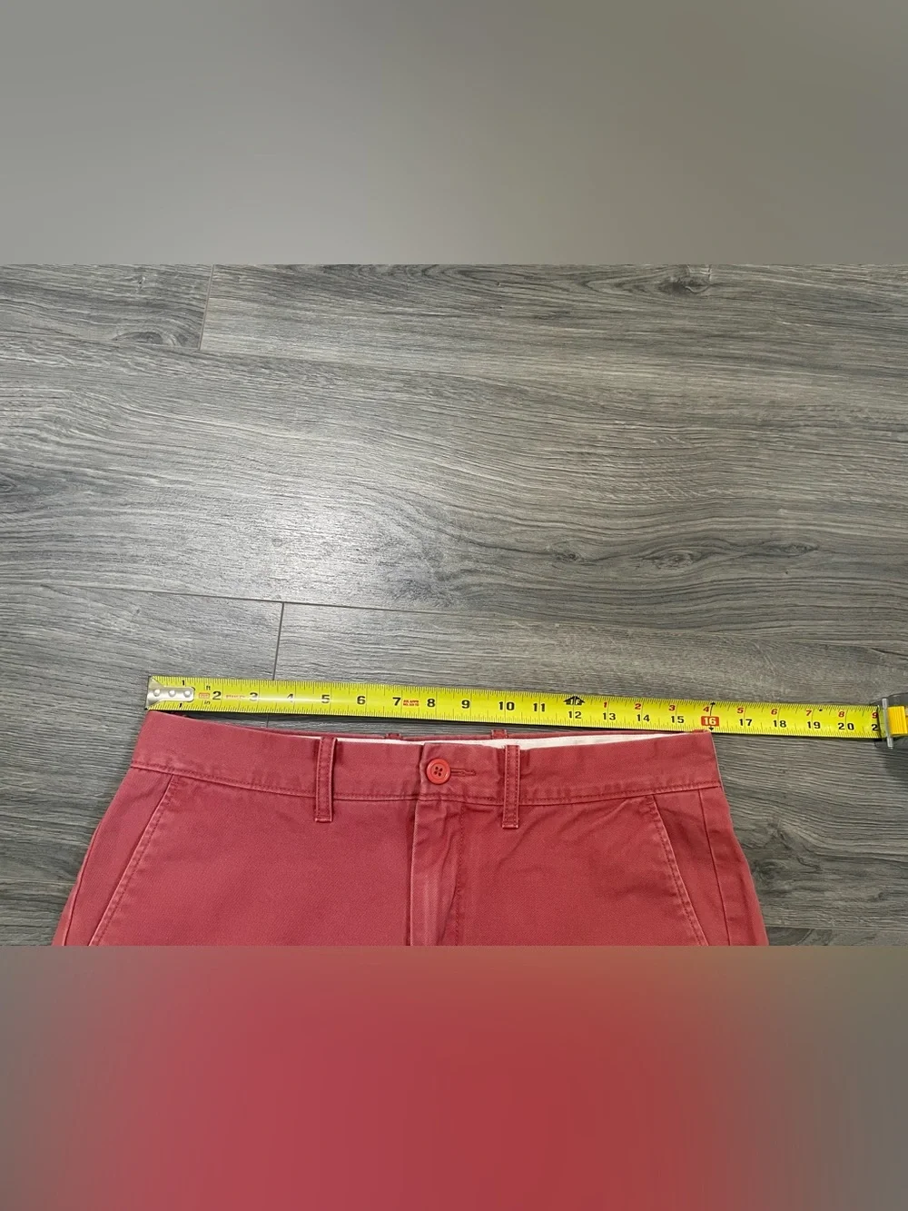 J. Crew Chinos Nantucket Red Men’s Size 31x30 Flat Front Straight Fit Khakis